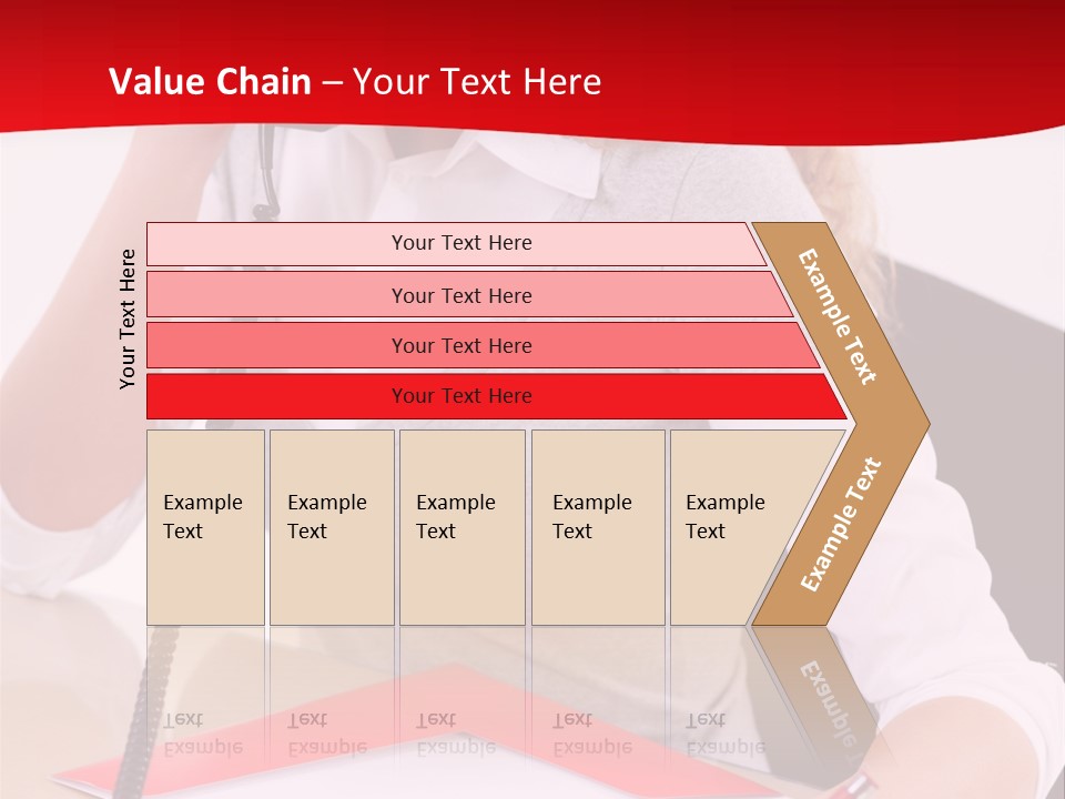 Champion Caucasian Fitness PowerPoint Template