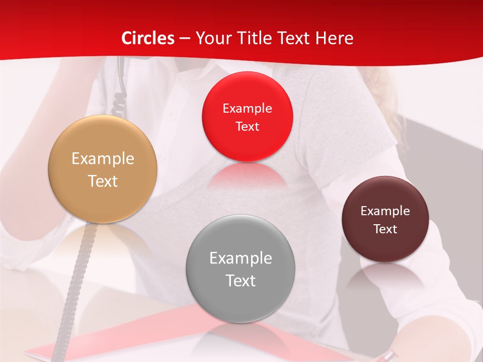 Champion Caucasian Fitness PowerPoint Template