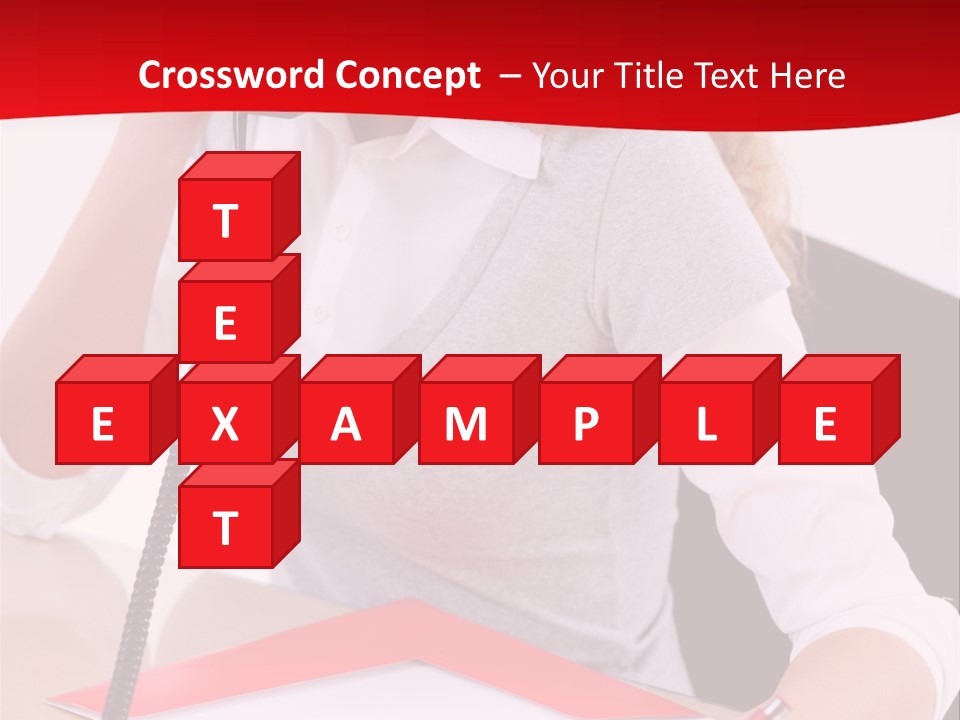 Champion Caucasian Fitness PowerPoint Template