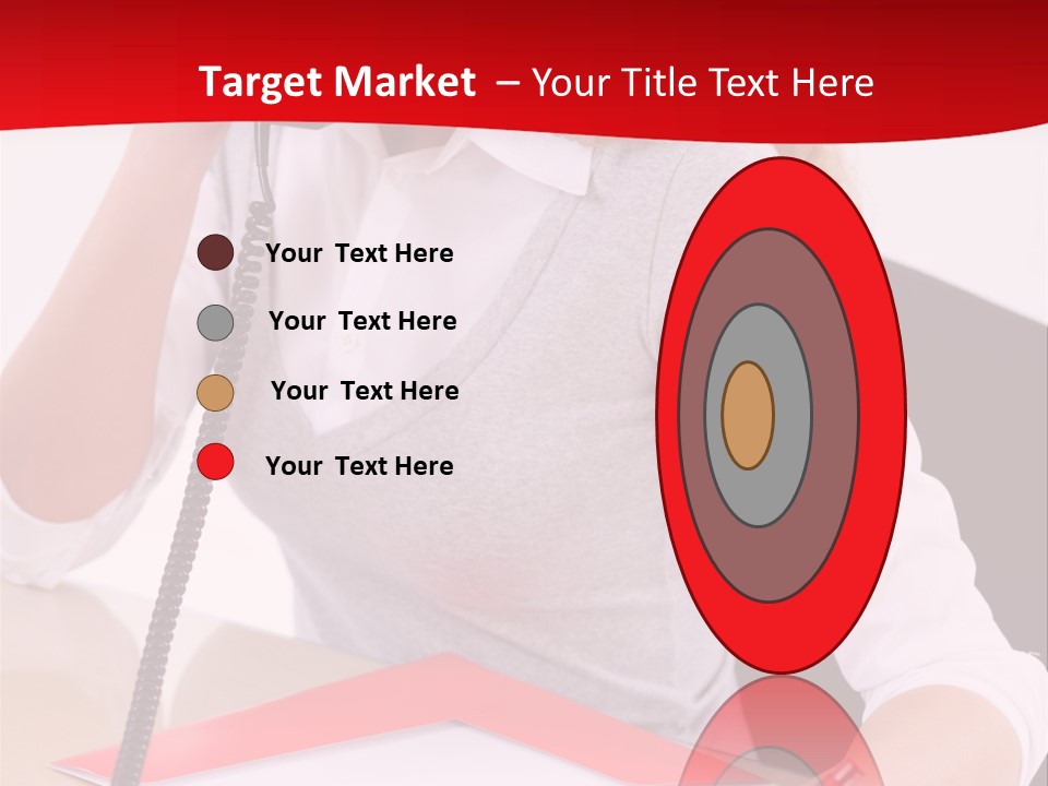 Champion Caucasian Fitness PowerPoint Template