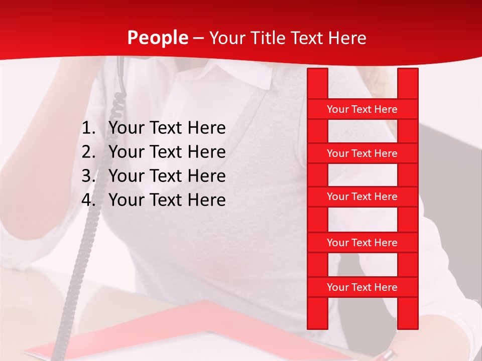 Champion Caucasian Fitness PowerPoint Template