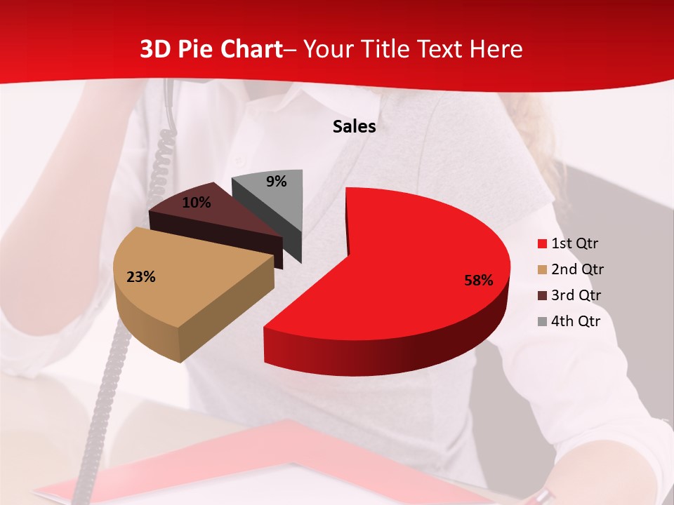 Champion Caucasian Fitness PowerPoint Template