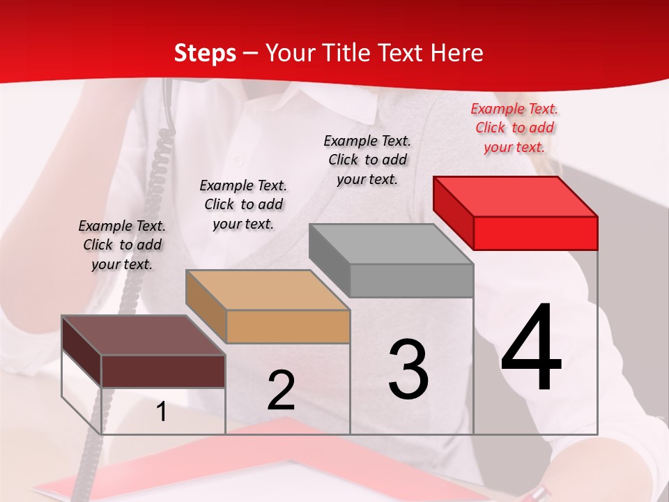 Champion Caucasian Fitness PowerPoint Template