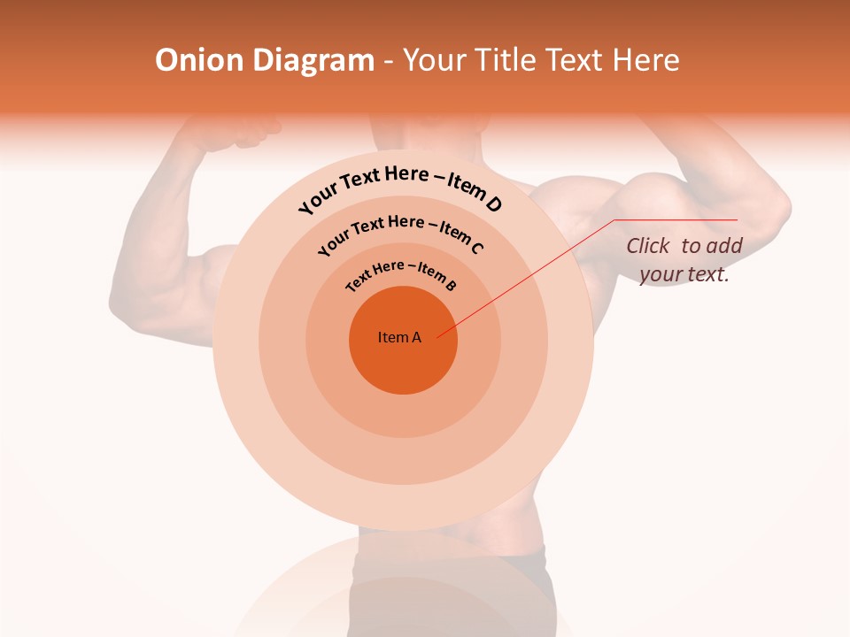 Champion Caucasian Fitness PowerPoint Template