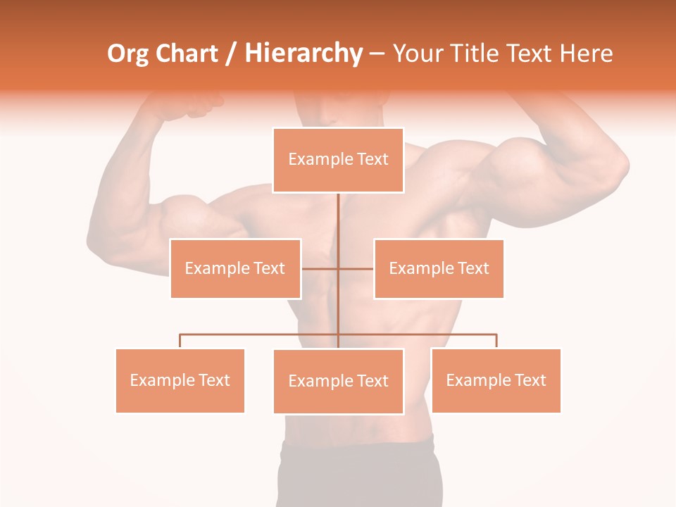 Champion Caucasian Fitness PowerPoint Template