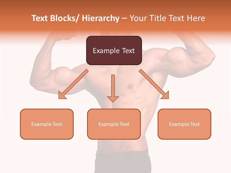 Champion Caucasian Fitness PowerPoint Template