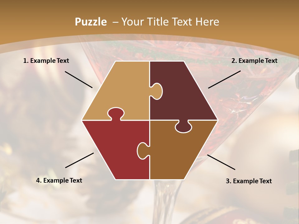 Gin Holiday Vermouth PowerPoint Template