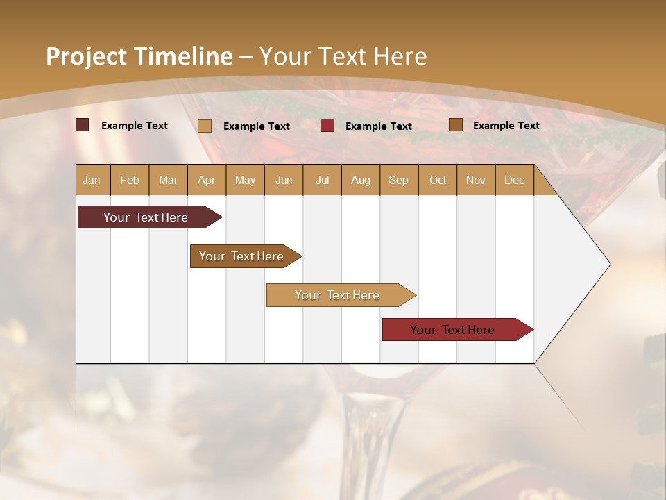 Gin Holiday Vermouth PowerPoint Template