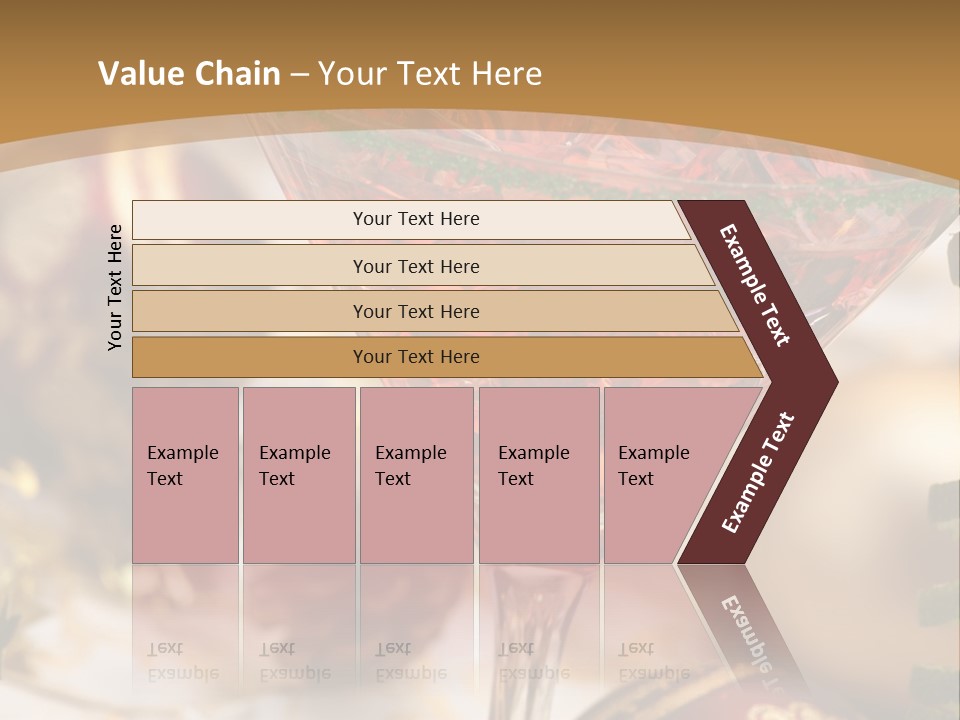 Gin Holiday Vermouth PowerPoint Template