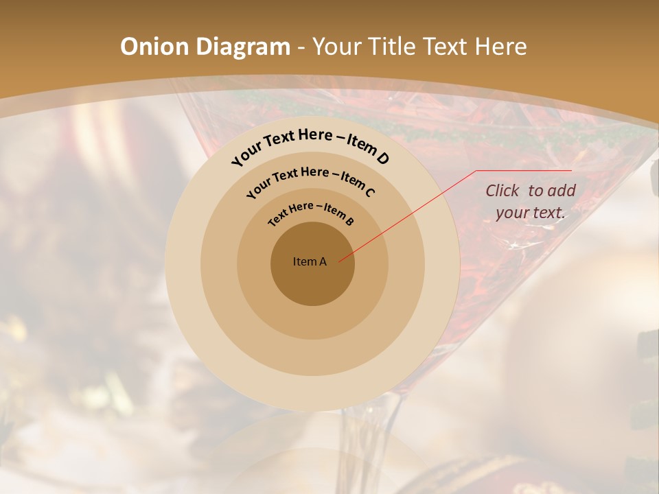 Gin Holiday Vermouth PowerPoint Template