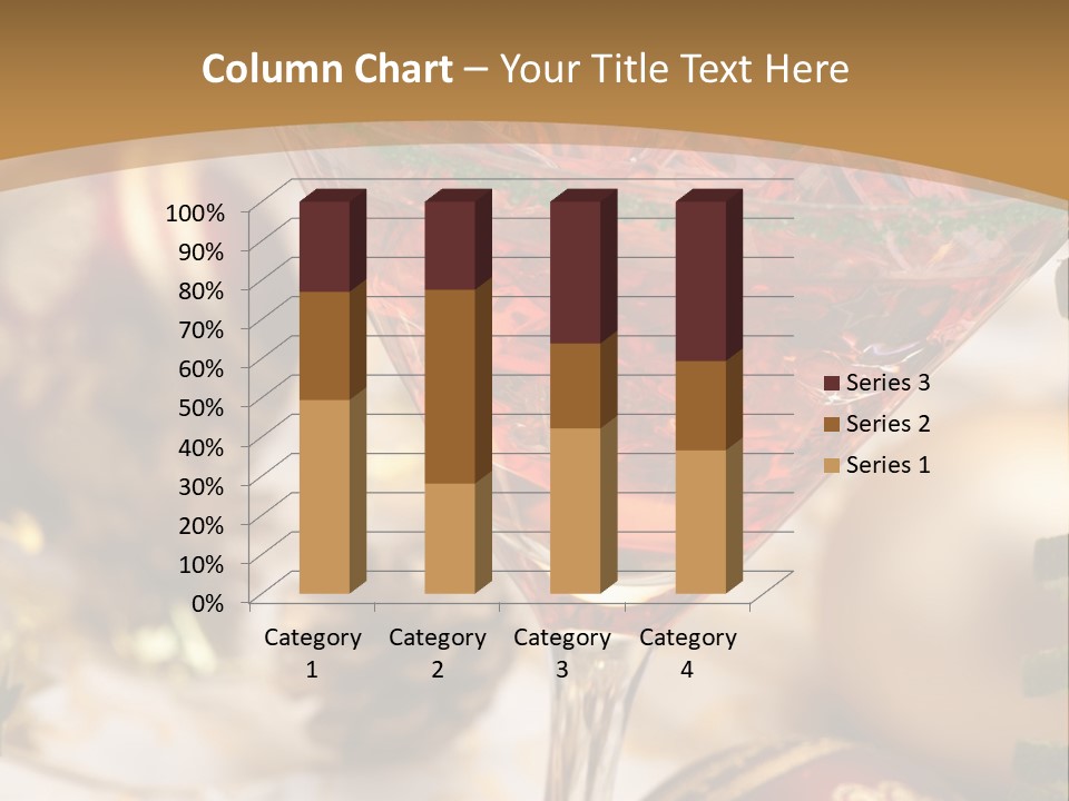 Gin Holiday Vermouth PowerPoint Template