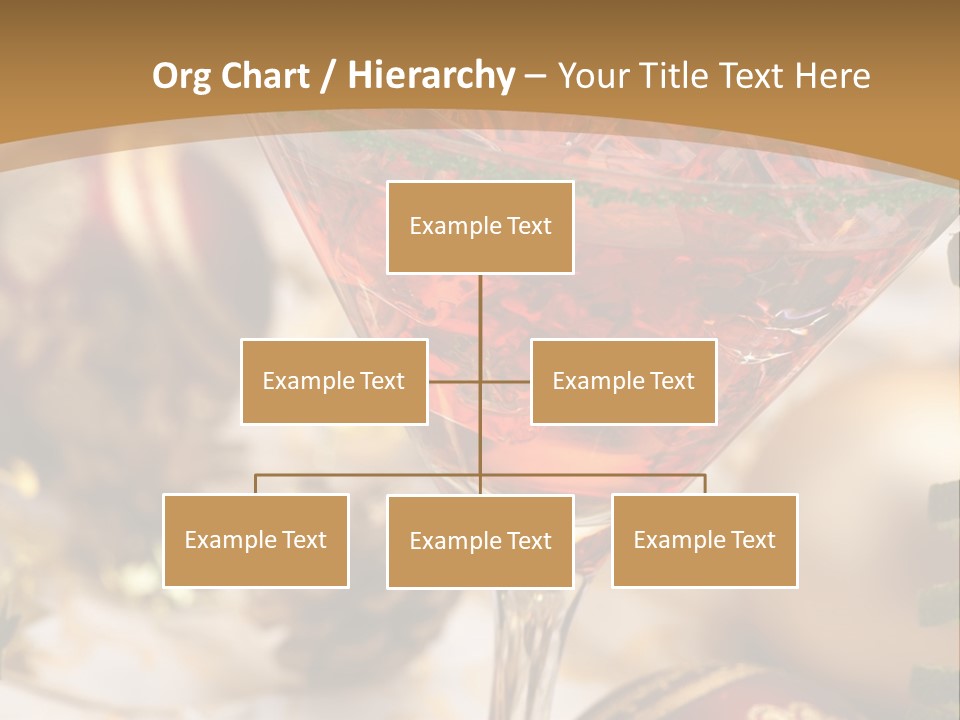 Gin Holiday Vermouth PowerPoint Template