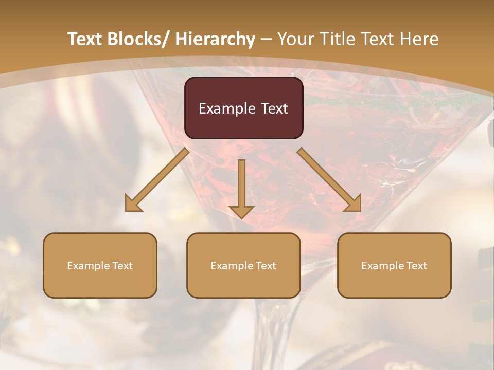 Gin Holiday Vermouth PowerPoint Template