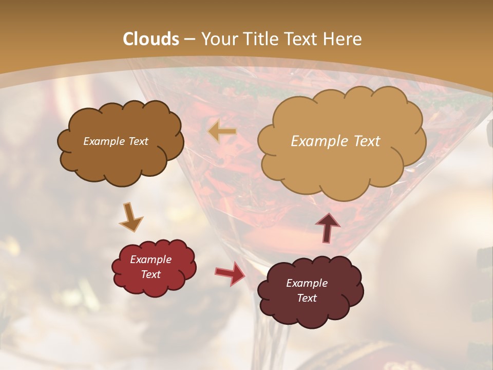 Gin Holiday Vermouth PowerPoint Template