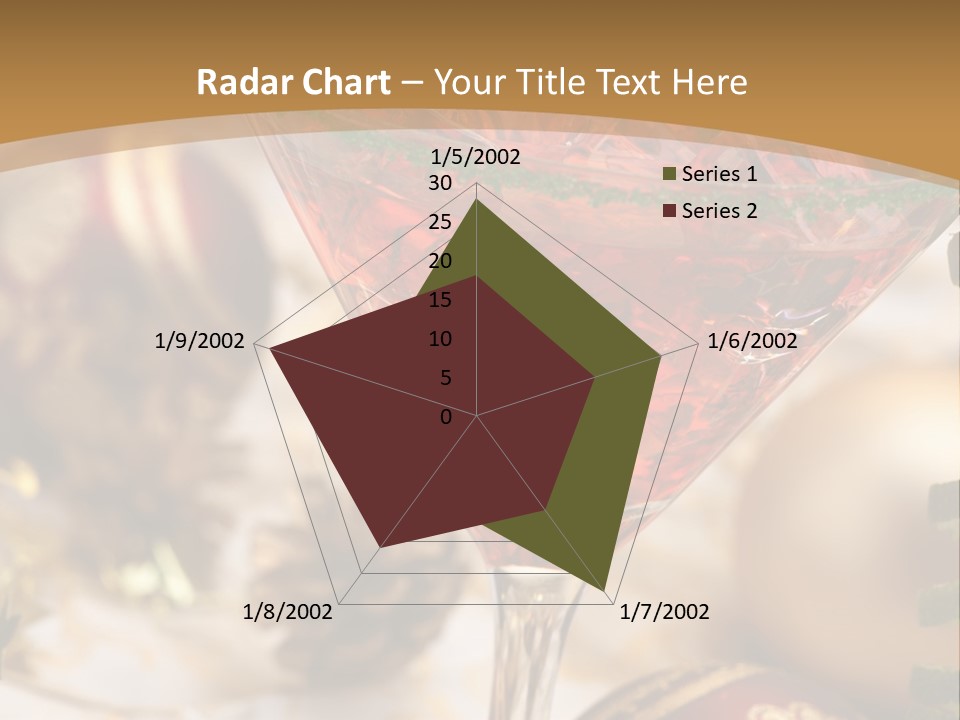 Gin Holiday Vermouth PowerPoint Template