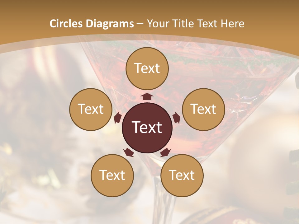 Gin Holiday Vermouth PowerPoint Template