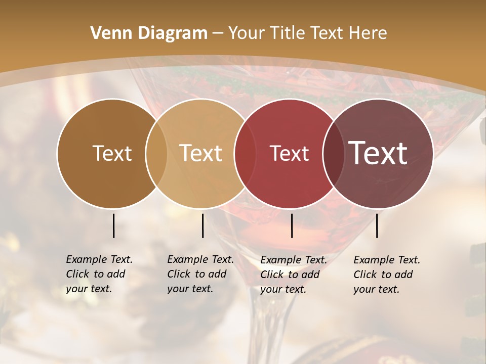 Gin Holiday Vermouth PowerPoint Template