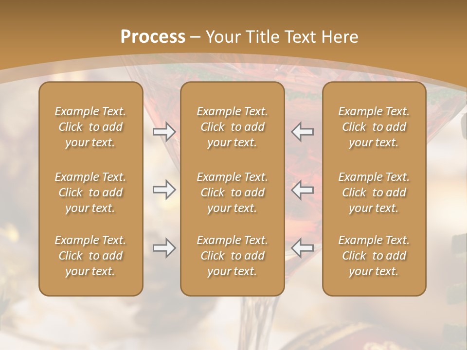 Gin Holiday Vermouth PowerPoint Template