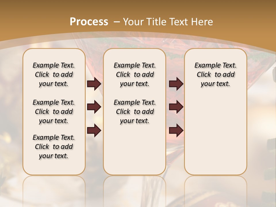 Gin Holiday Vermouth PowerPoint Template