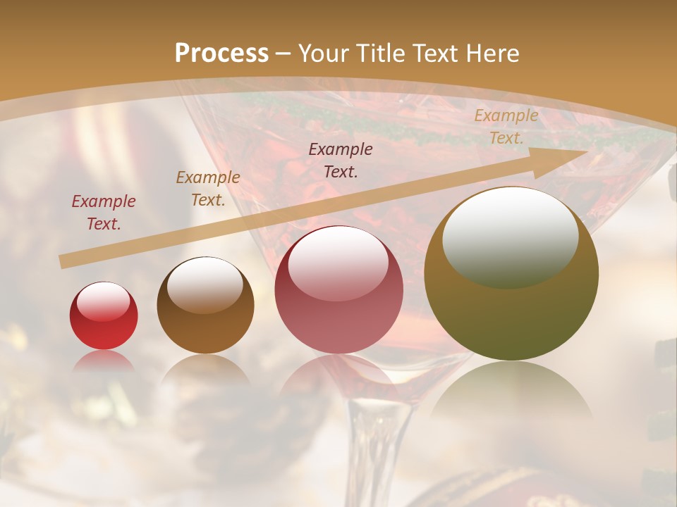 Gin Holiday Vermouth PowerPoint Template