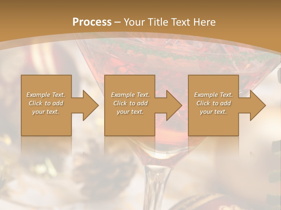 Gin Holiday Vermouth PowerPoint Template