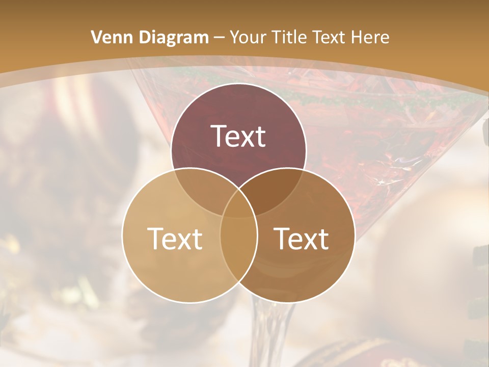 Gin Holiday Vermouth PowerPoint Template