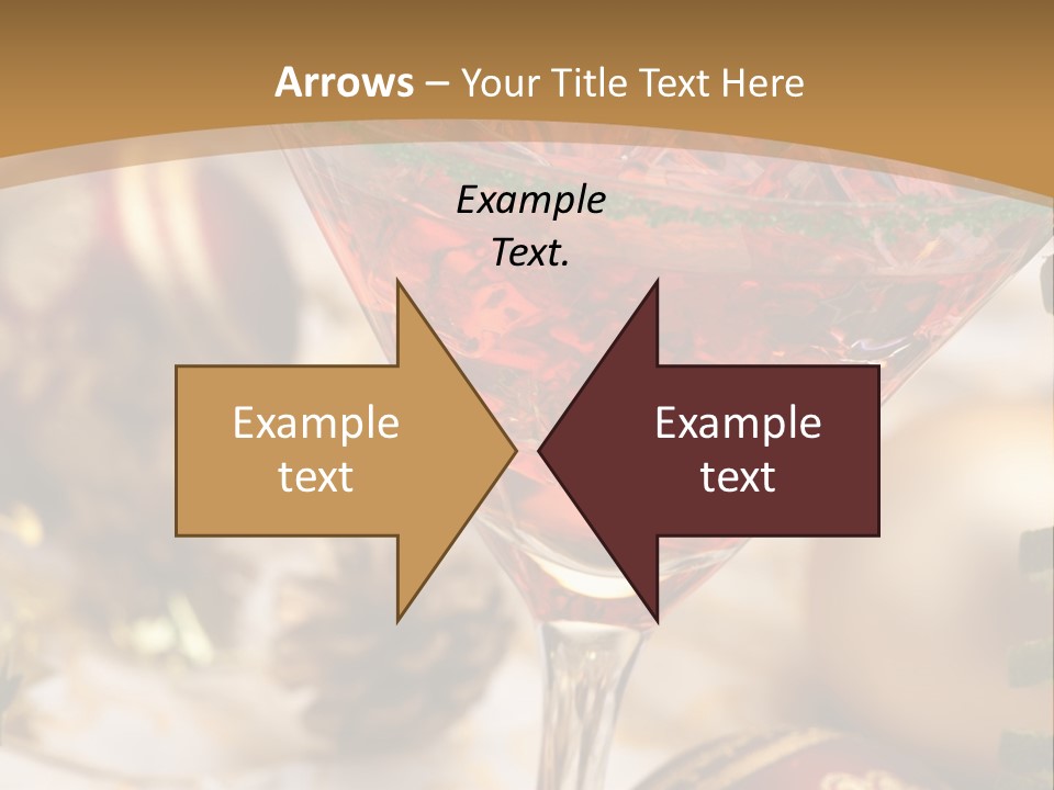 Gin Holiday Vermouth PowerPoint Template