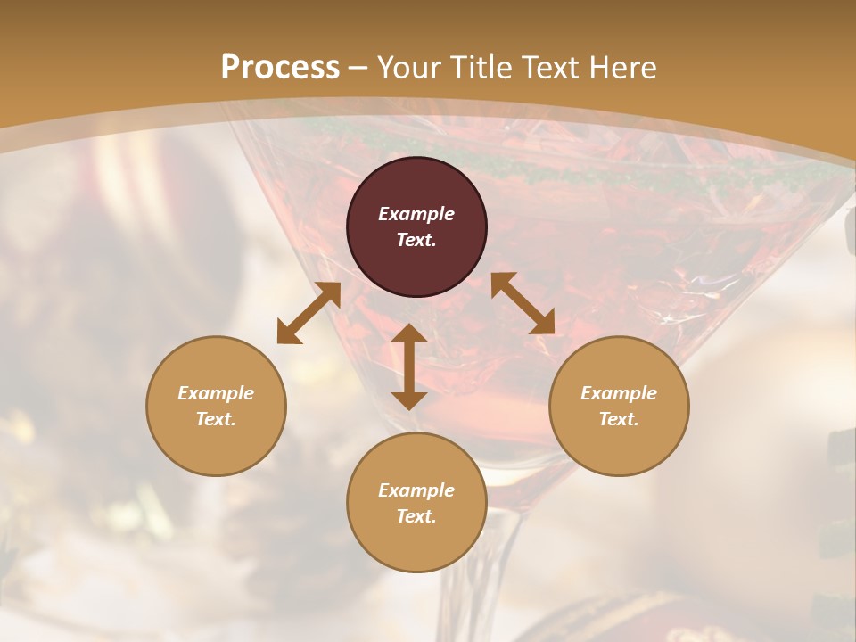 Gin Holiday Vermouth PowerPoint Template