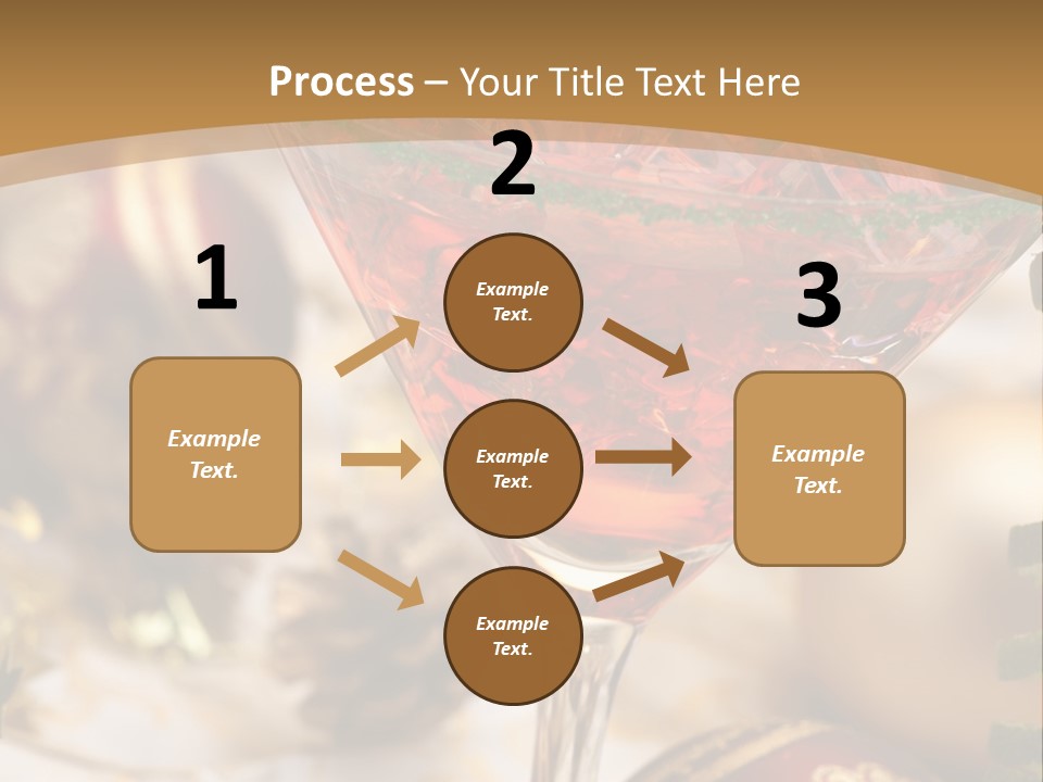 Gin Holiday Vermouth PowerPoint Template