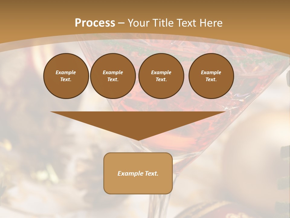 Gin Holiday Vermouth PowerPoint Template