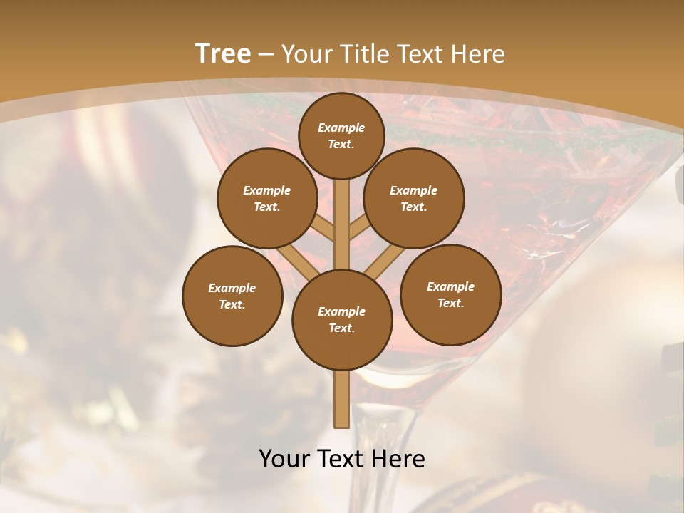 Gin Holiday Vermouth PowerPoint Template