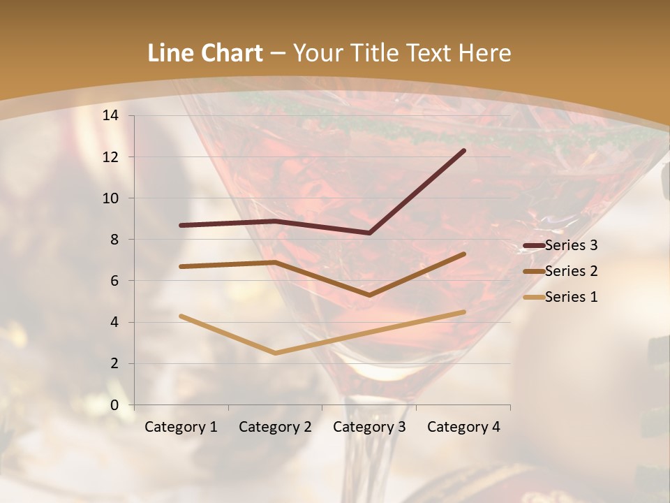 Gin Holiday Vermouth PowerPoint Template