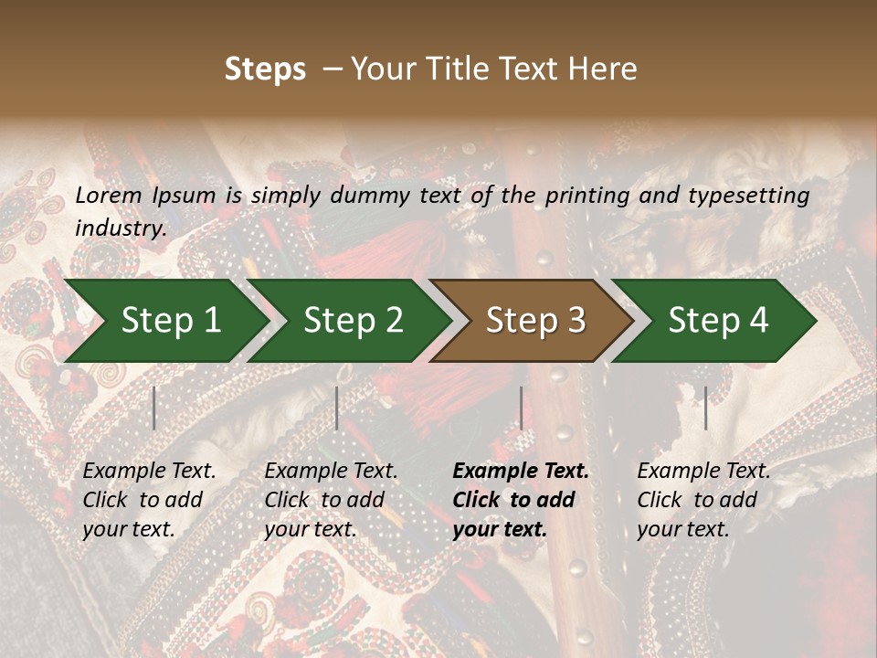 Hatchet Folk Old PowerPoint Template