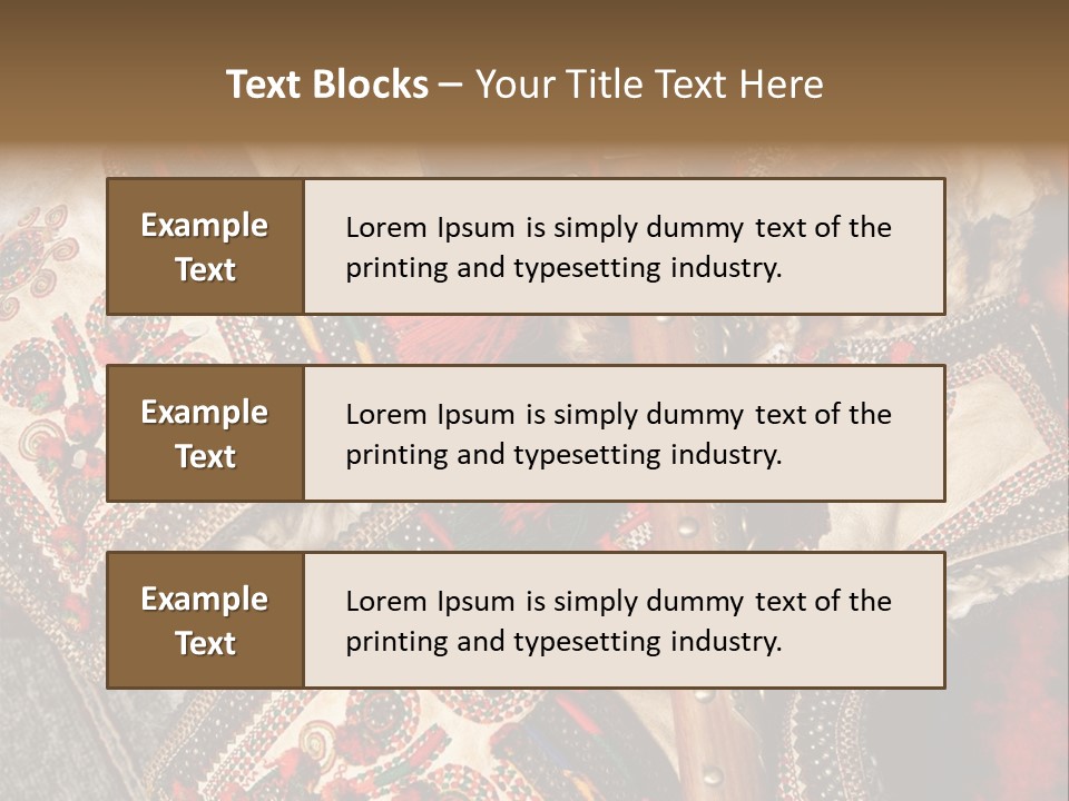 Hatchet Folk Old PowerPoint Template