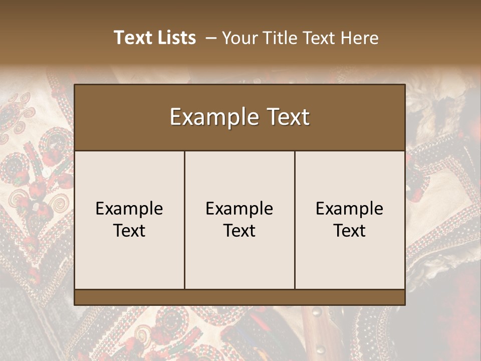Hatchet Folk Old PowerPoint Template