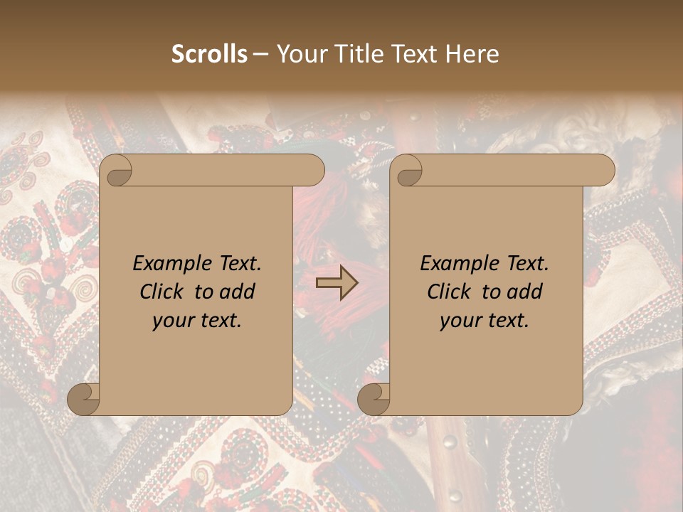 Hatchet Folk Old PowerPoint Template