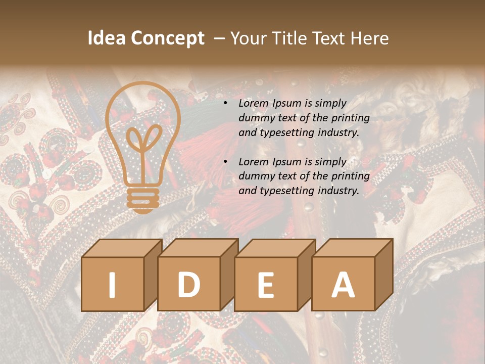 Hatchet Folk Old PowerPoint Template