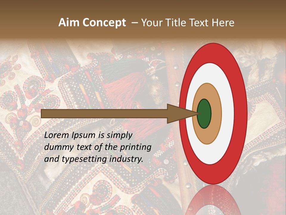 Hatchet Folk Old PowerPoint Template