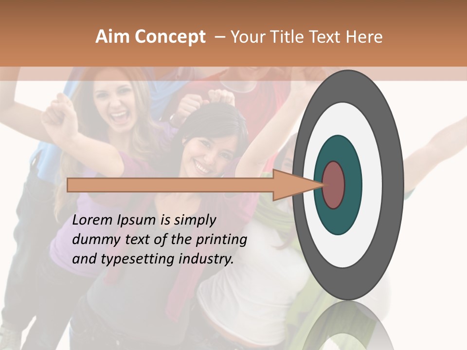 Paint Makeup Fashion PowerPoint Template