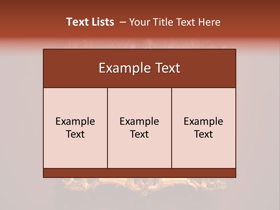 A Woman Sitting On A Couch In Front Of A Mirror PowerPoint Template