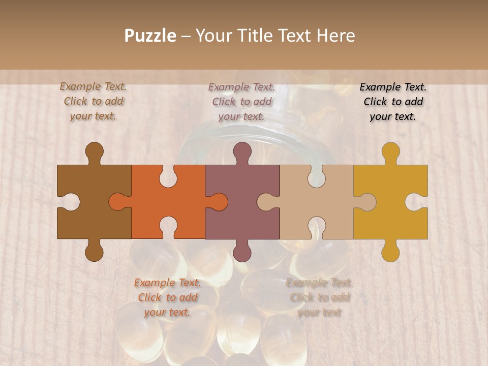 Supplement Capsule Vitamin PowerPoint Template