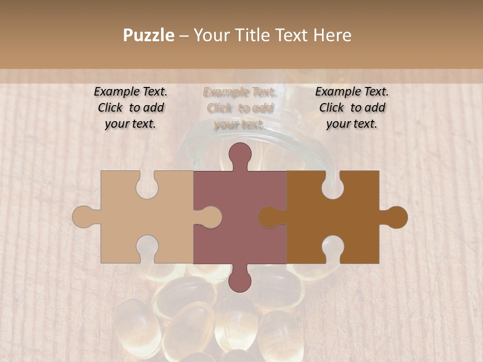 Supplement Capsule Vitamin PowerPoint Template