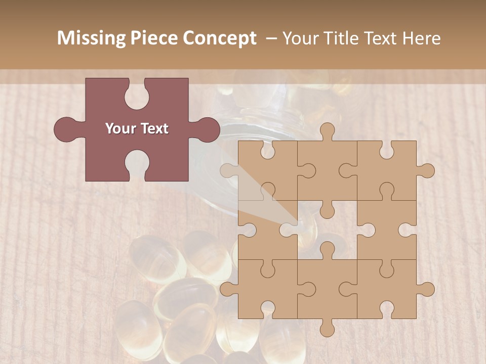 Supplement Capsule Vitamin PowerPoint Template