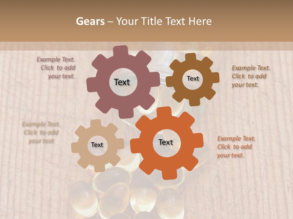 Supplement Capsule Vitamin PowerPoint Template