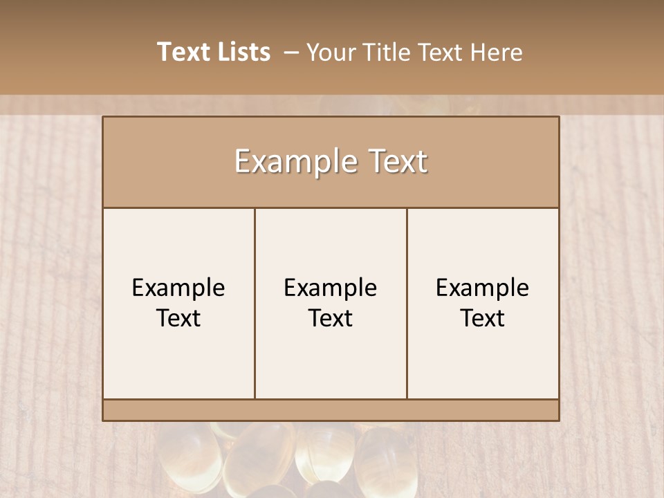 Supplement Capsule Vitamin PowerPoint Template
