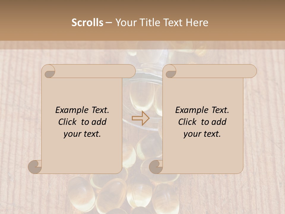 Supplement Capsule Vitamin PowerPoint Template