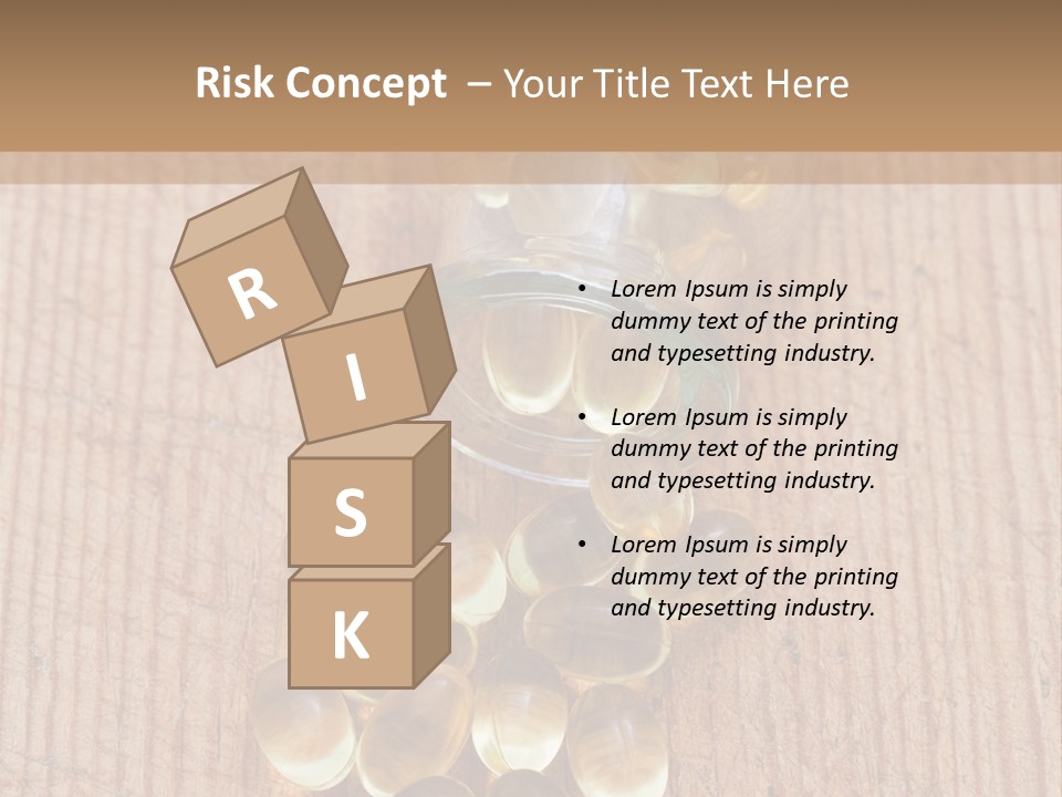 Supplement Capsule Vitamin PowerPoint Template