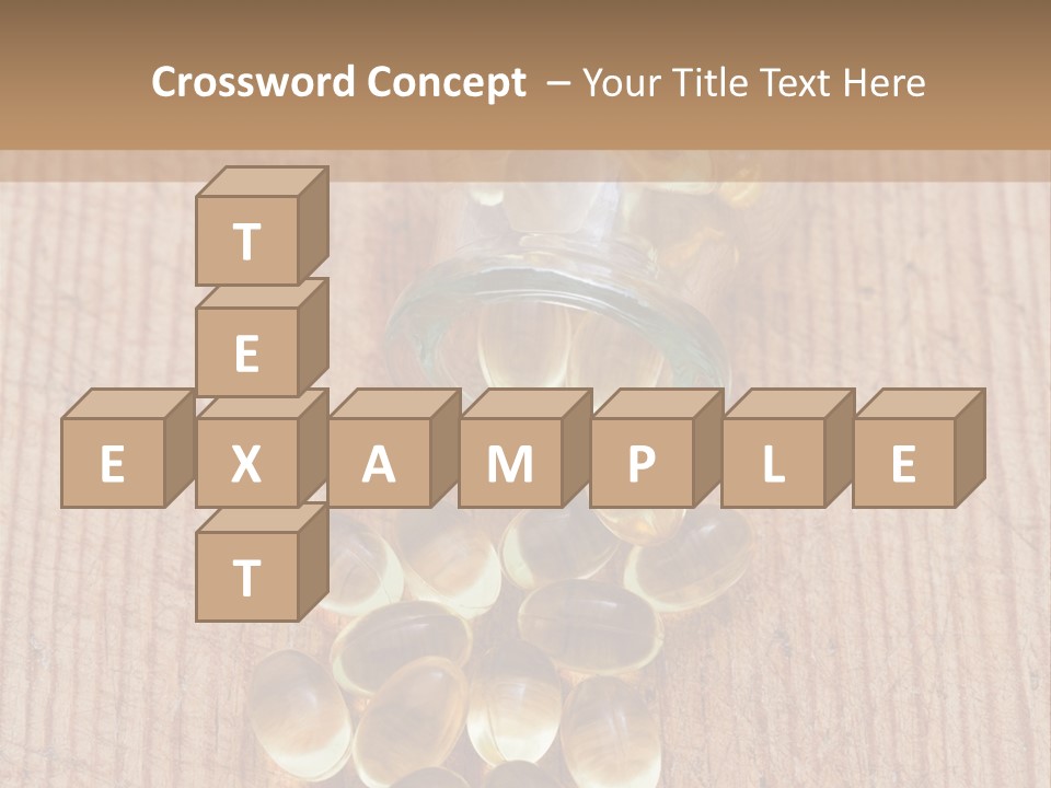 Supplement Capsule Vitamin PowerPoint Template