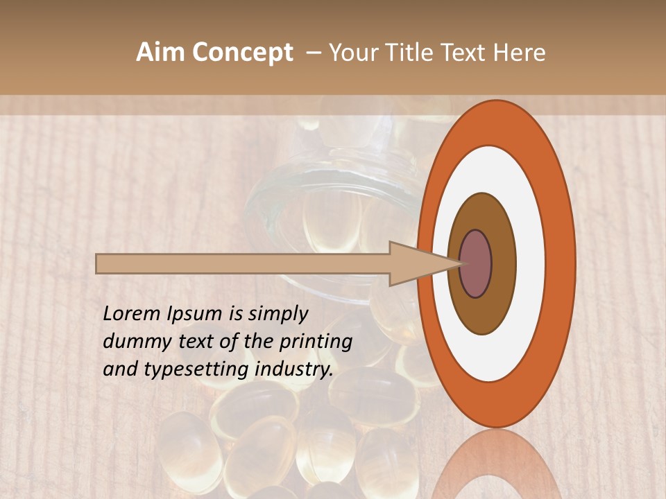 Supplement Capsule Vitamin PowerPoint Template
