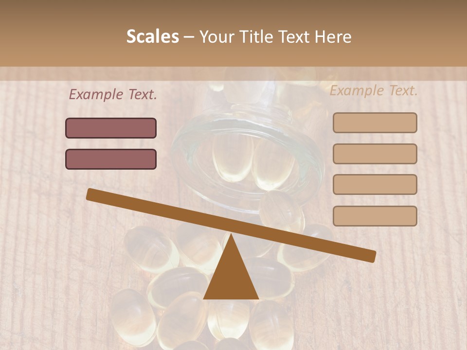 Supplement Capsule Vitamin PowerPoint Template